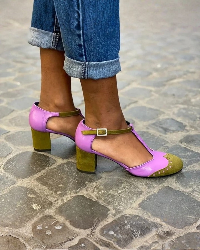 Norélia™ | Talons Bloc Rétro