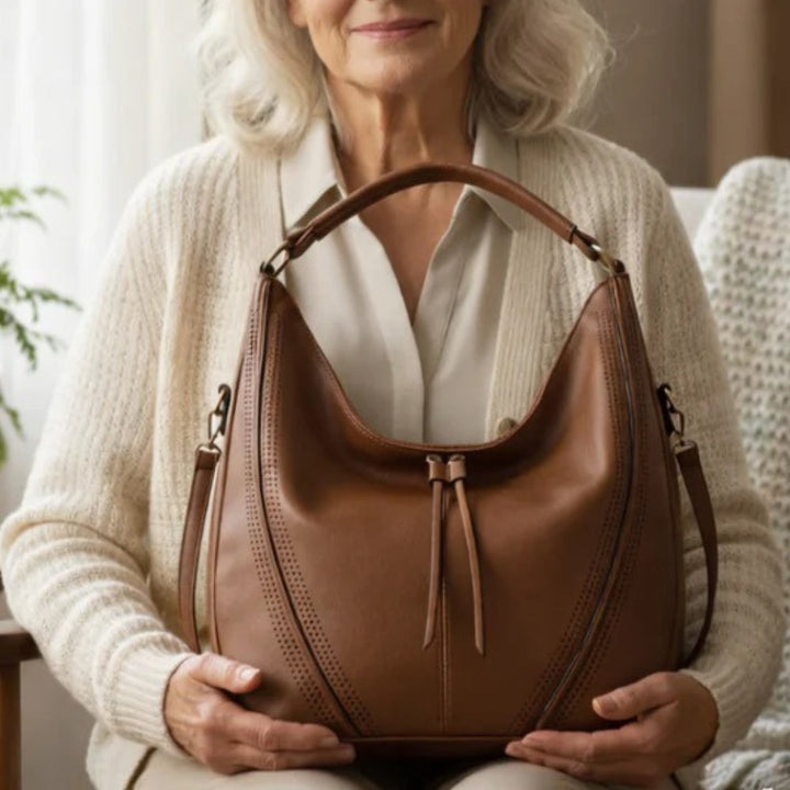 Delphine™ | Sac en Cuir Hobo