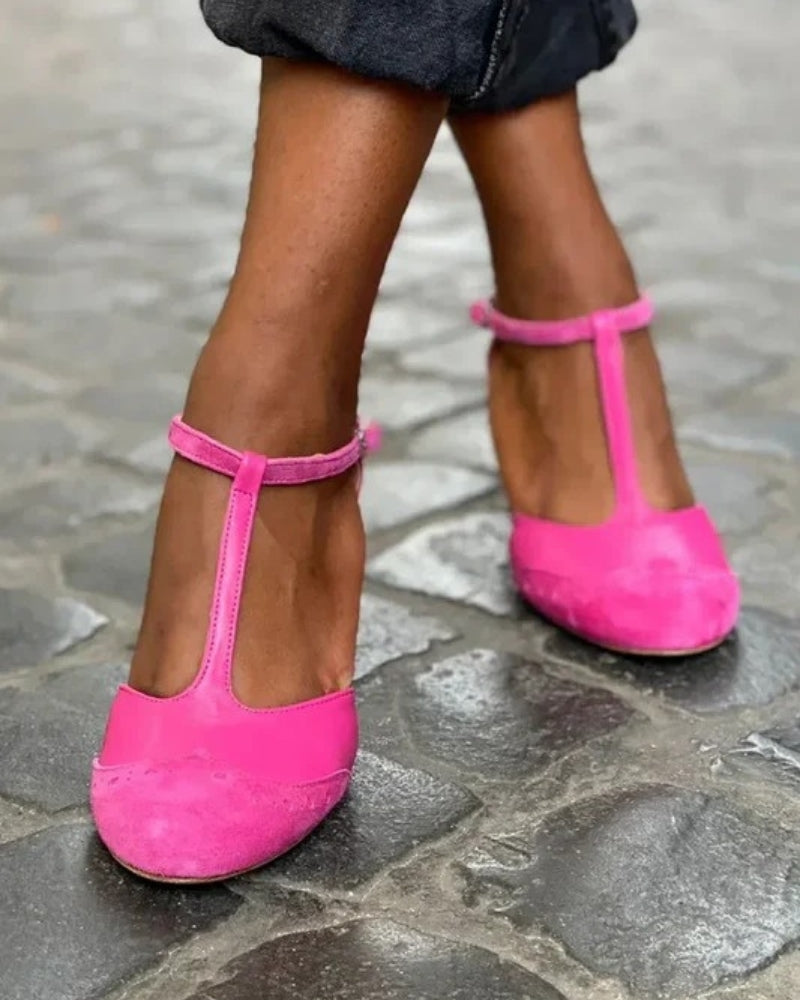 Norélia™ | Talons Bloc Rétro