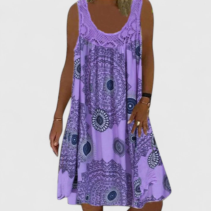 Soléria™ | Robe Motifs Circulaires