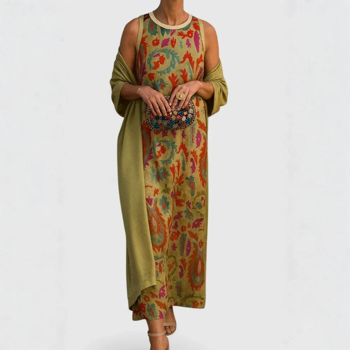 Maud™ | Robe Maxi Imprimée