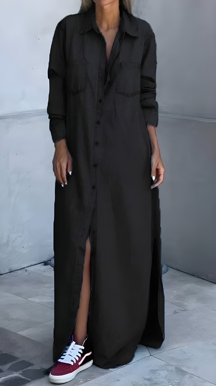 Camille™ | Robe Chemise Longue