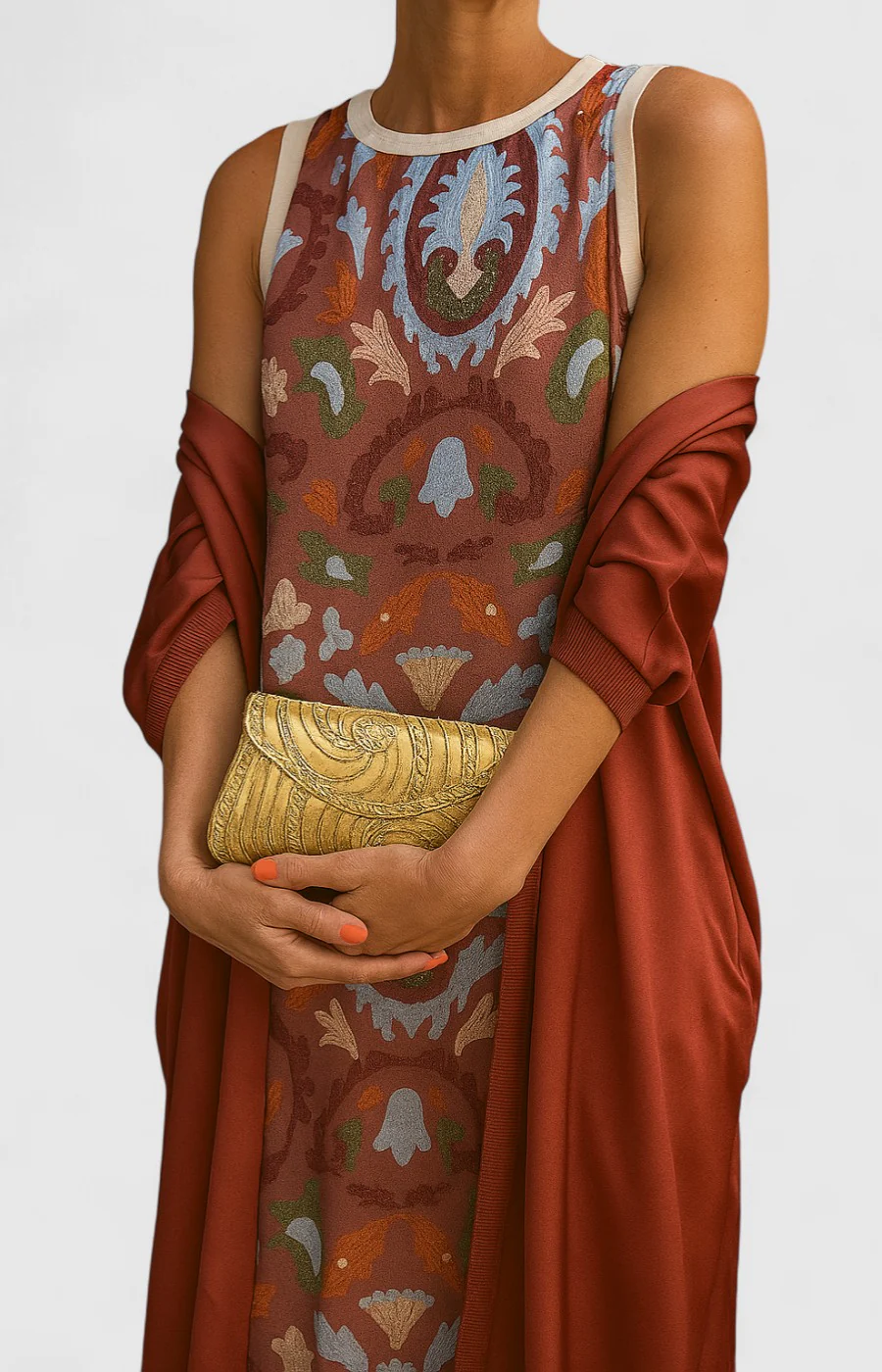 Maud™ | Robe Maxi Imprimée