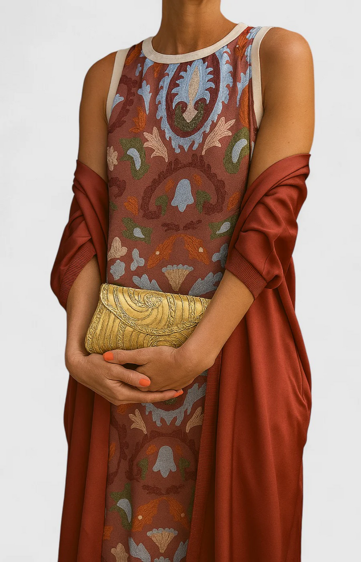 Maud™ | Robe Maxi Imprimée