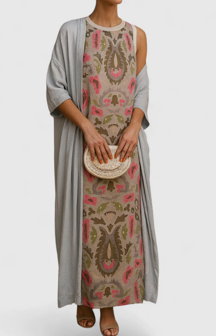 Maud™ | Robe Maxi Imprimée