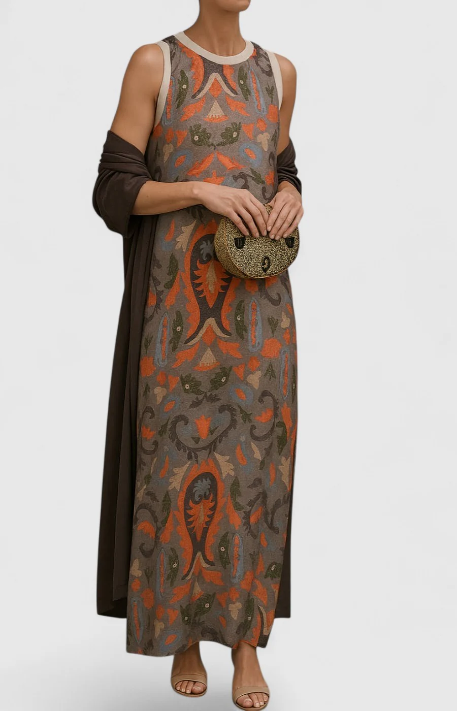 Maud™ | Robe Maxi Imprimée